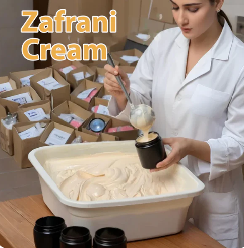 Korean Zafrani Whitening Cream – Imported Quality Formula (250g)